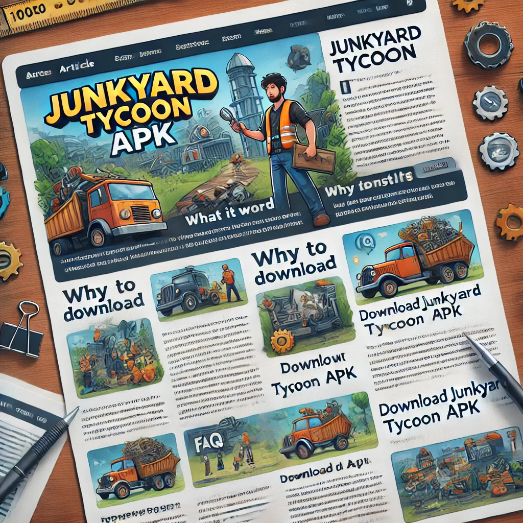 Junkyard Tycoon APK: Unlock the Ultimate Junkyard Management Experience